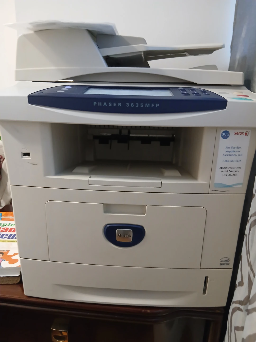 Xerox Phaser 3635 MFP Multifunction Printer - photo 3