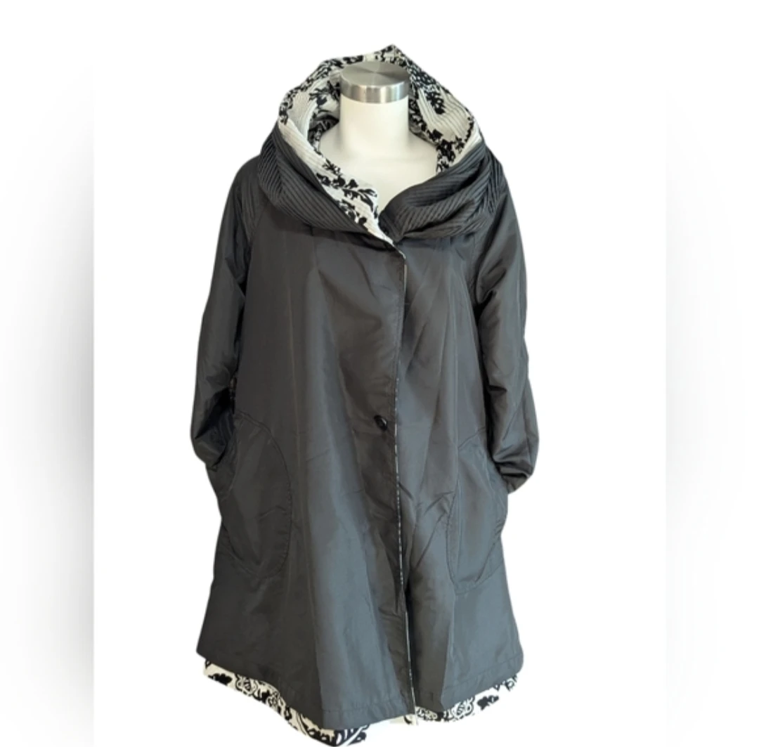 Reversible Patterned Coat - photo 3