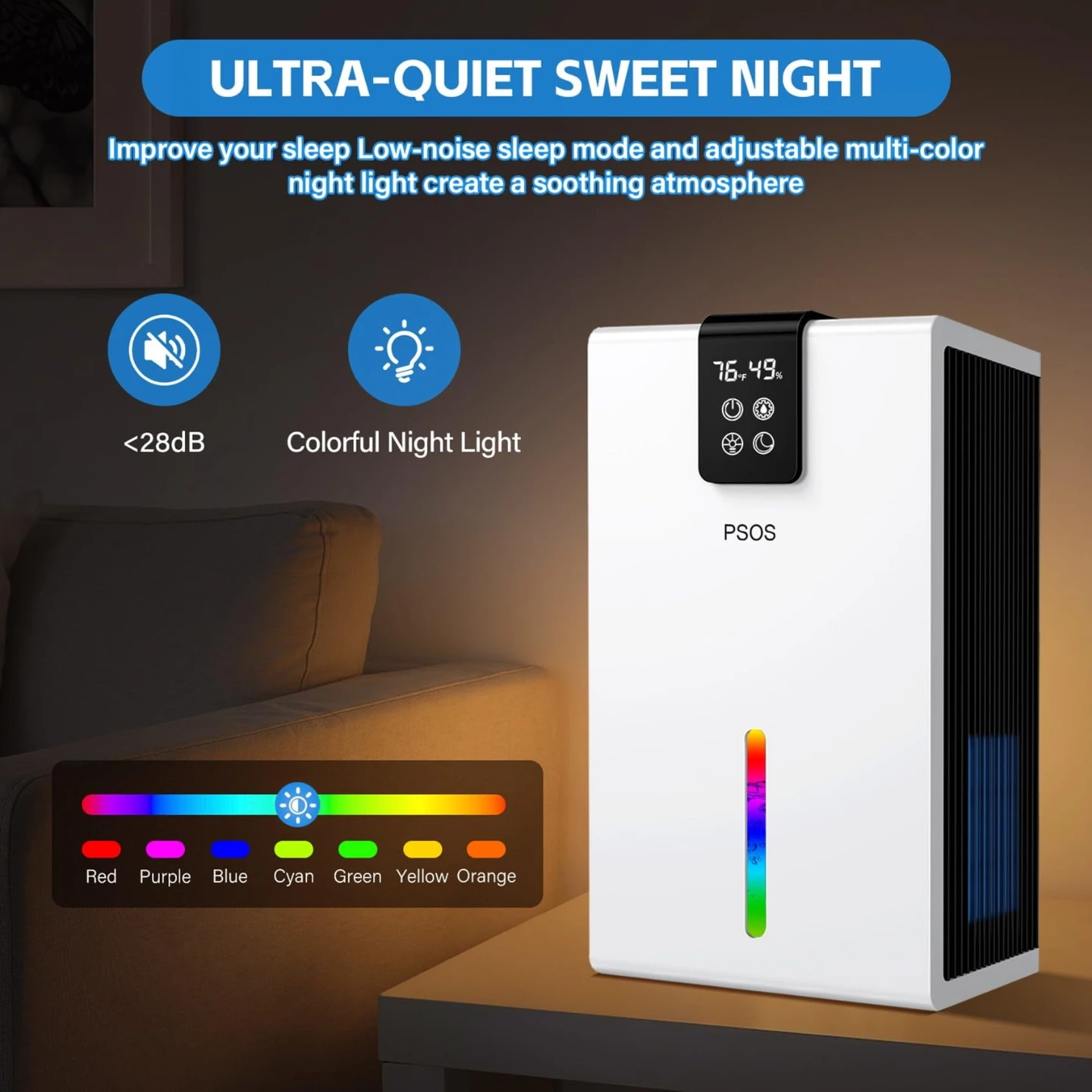 PSOS Dehumidifier for Home