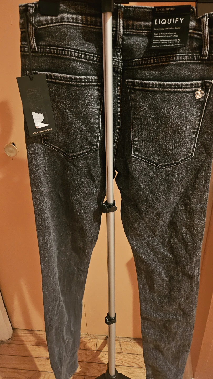 Black Orchid Liquify Skinny Jeans Size 26 - photo 3