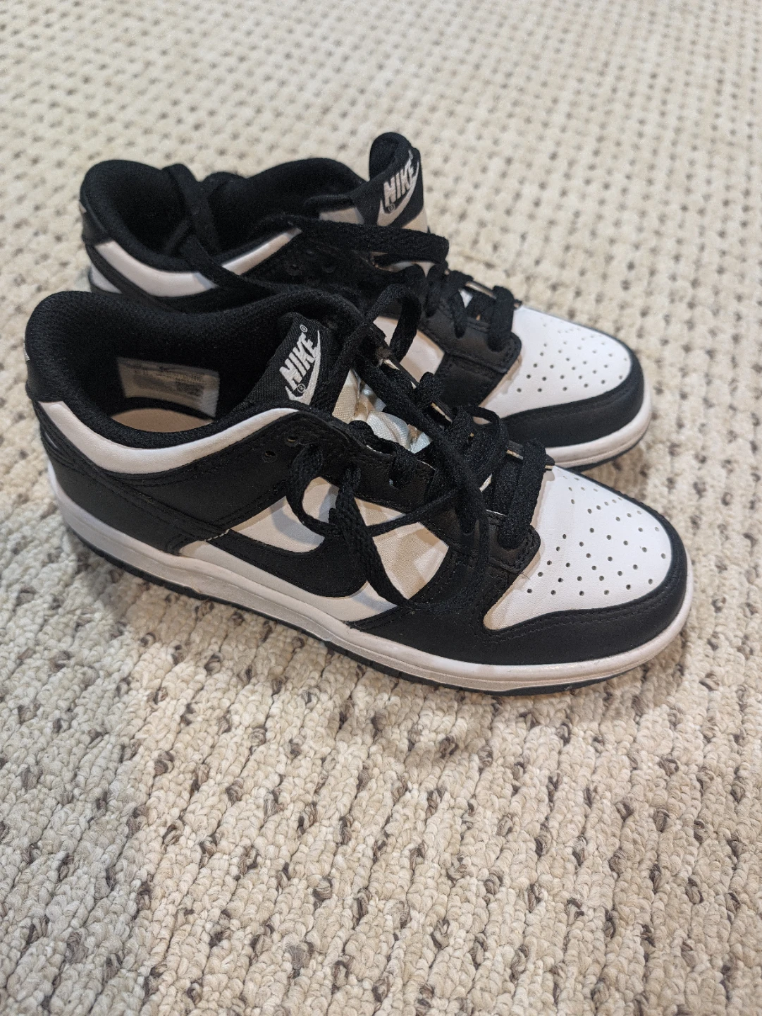 Nike Dunk Retro Panda Low Black and White Shoes