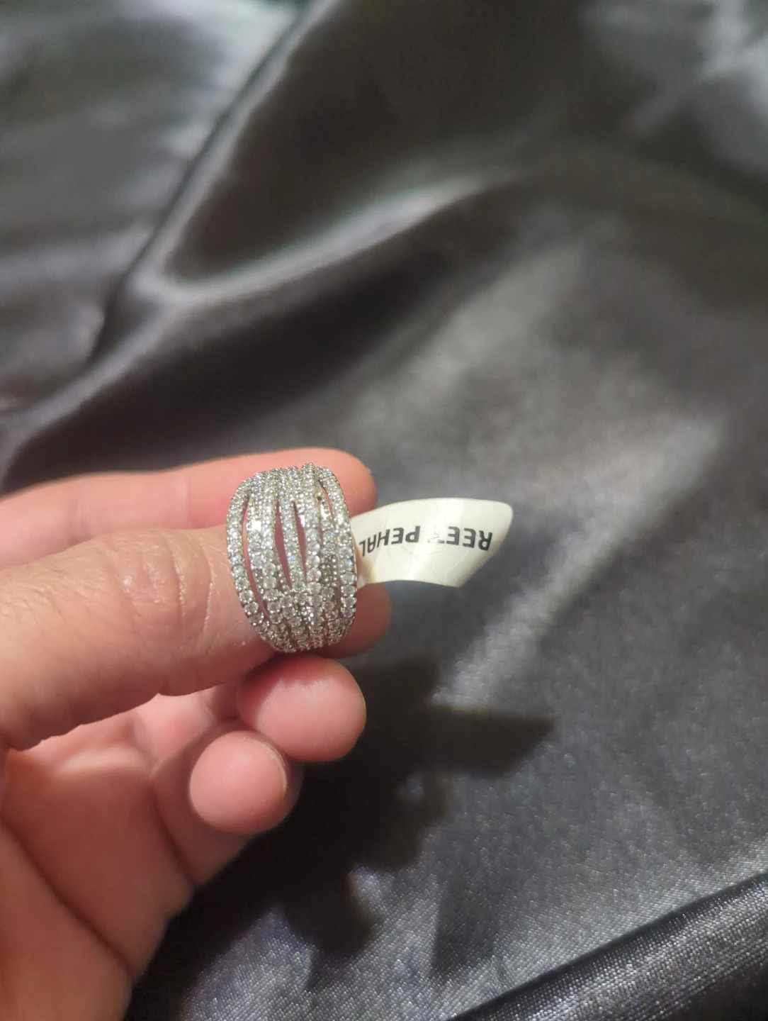 Reet Pehal Sterling Silver Crystal Ring
