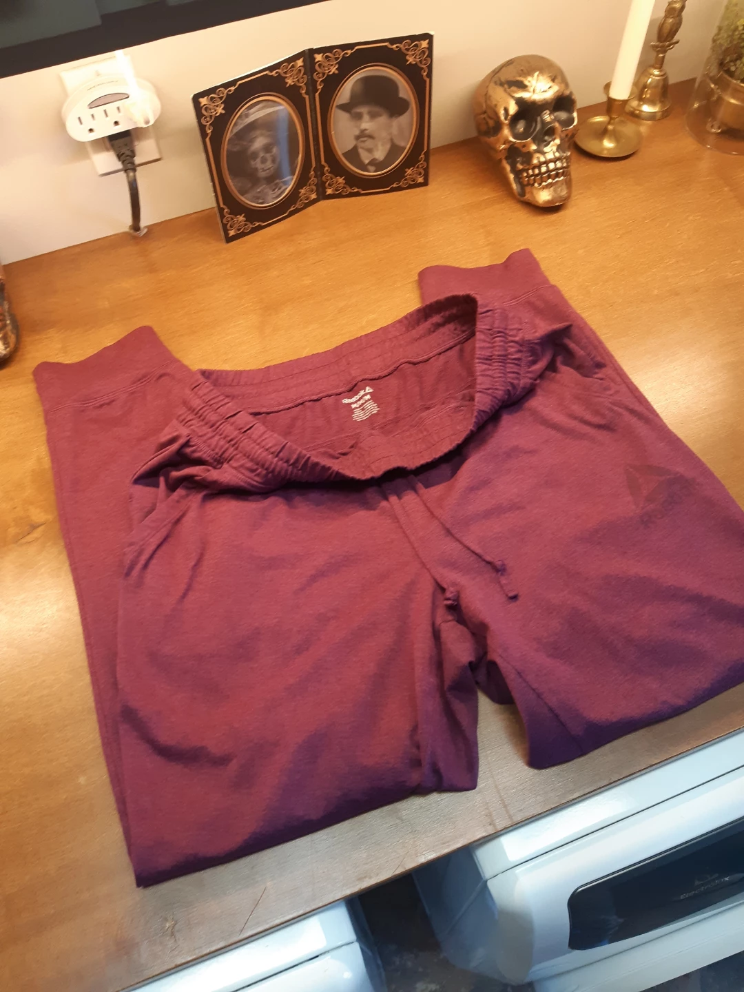 Maroon Reebok Jogger sweatpants - photo 5