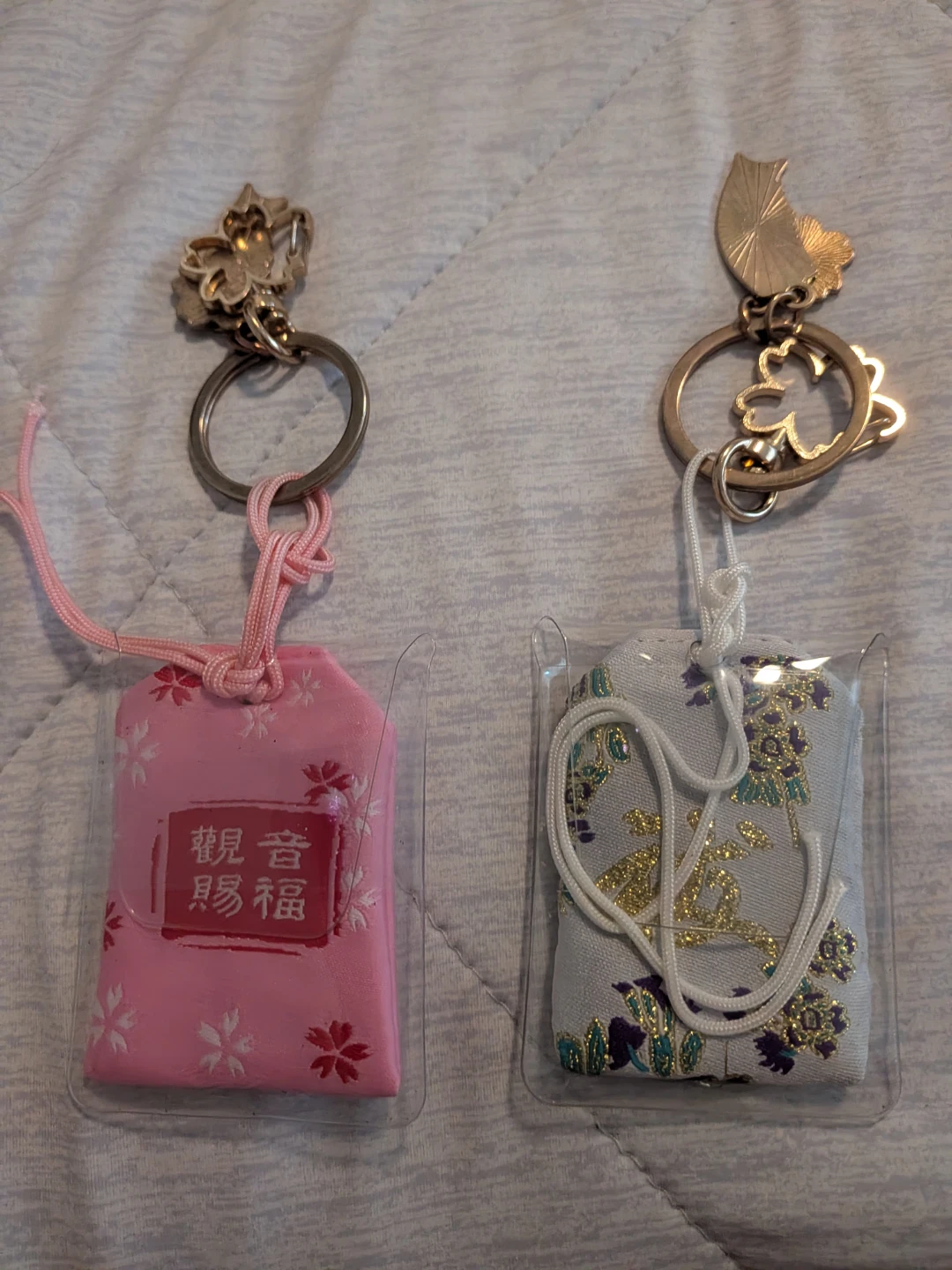 Two Japanese Omamori Charms - photo 2