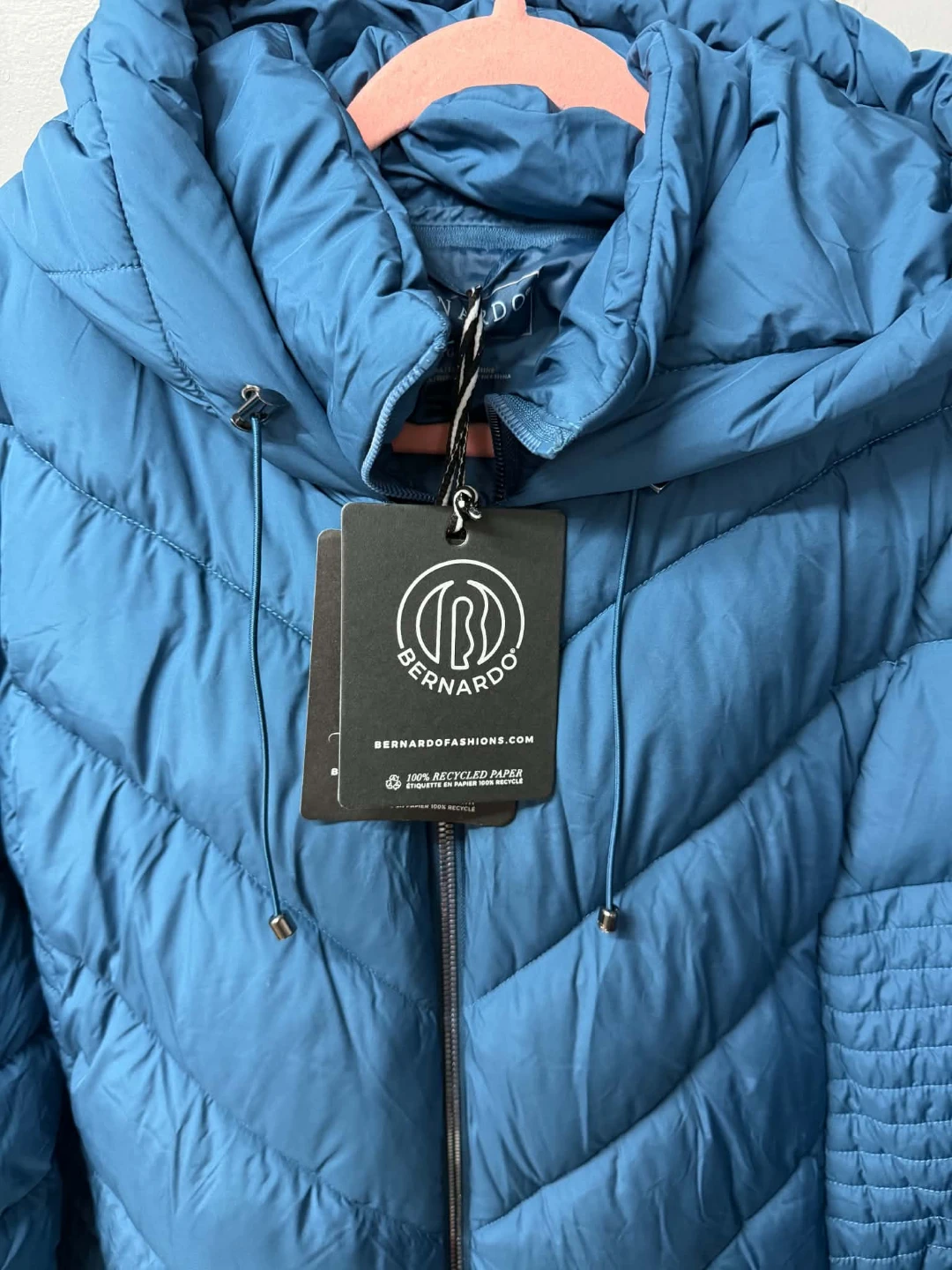 Bernardo Teal Wing Puffer Jacket BRANDNEW - photo 3