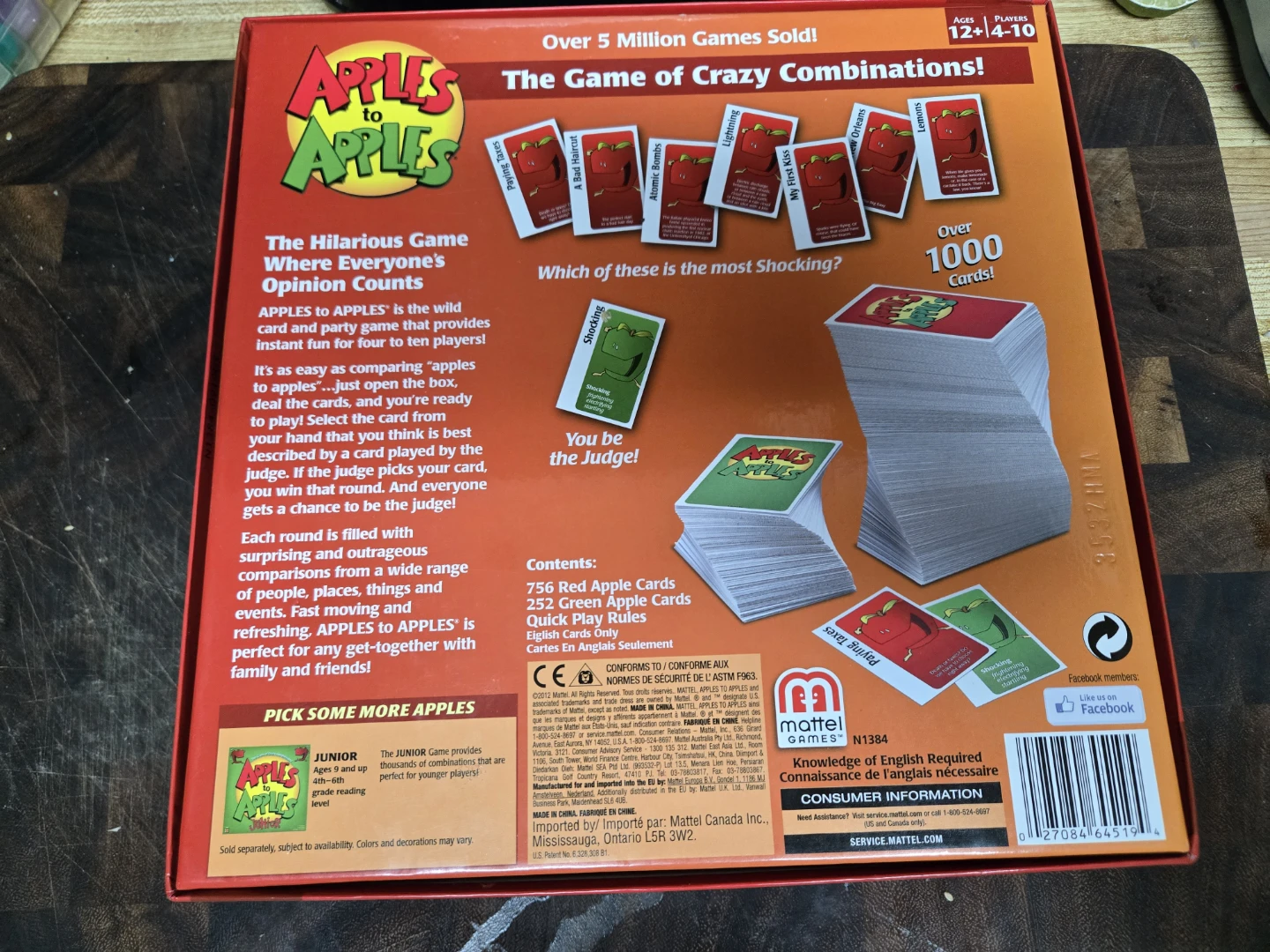 Apples to Apples Party Box - photo 2