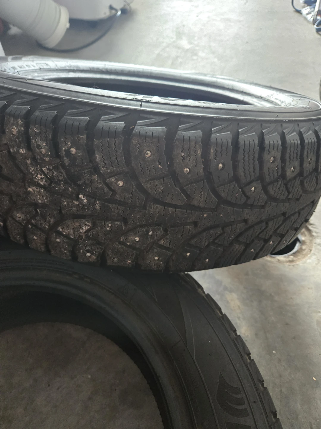 Studded tires