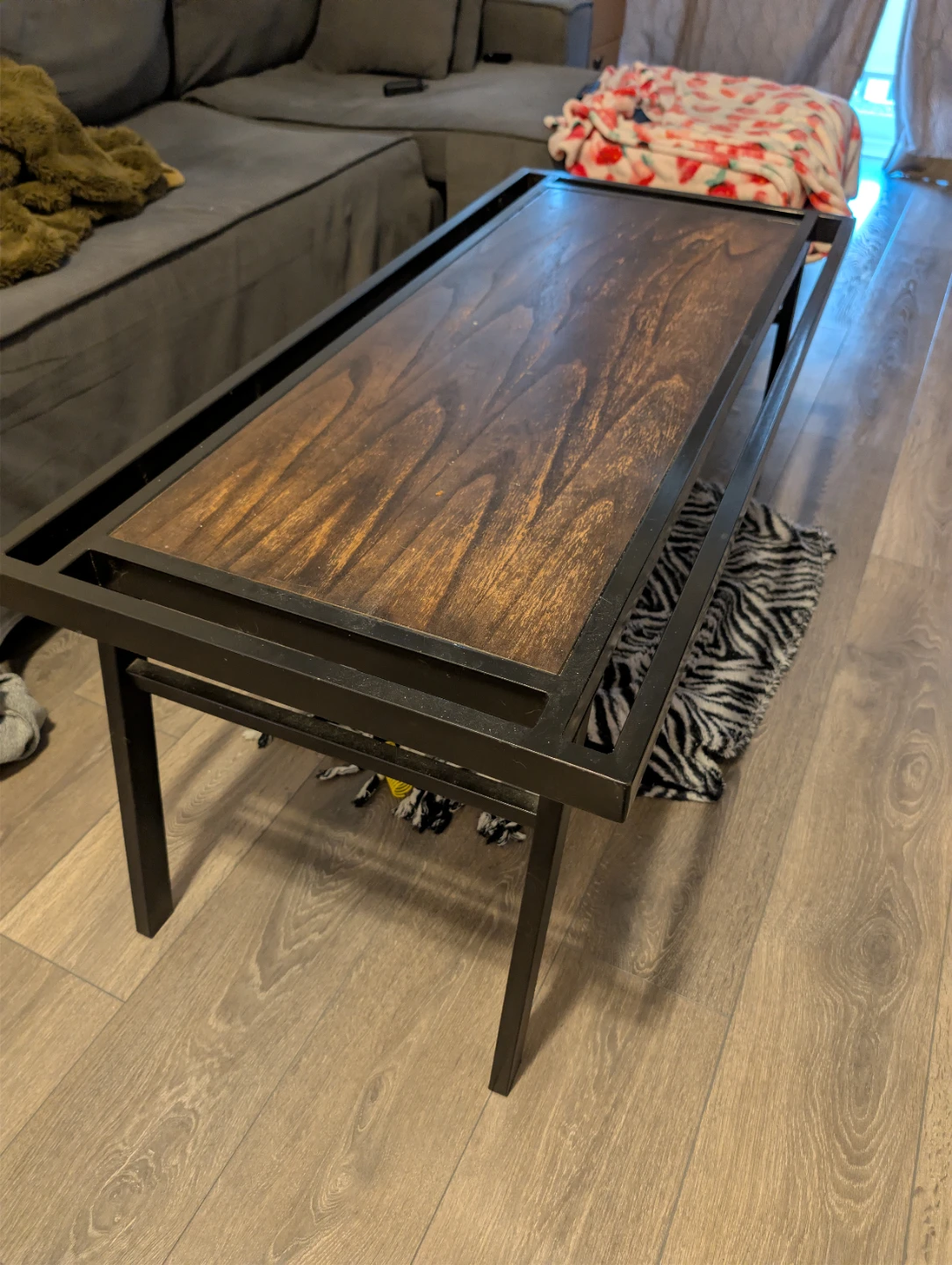 Industrial Style Coffee Table - photo 3