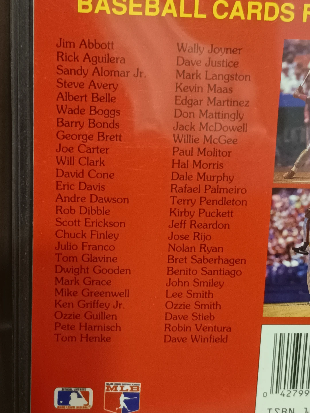 1992 Score 50 Hottest Baseball Players Set 1 - photo 4