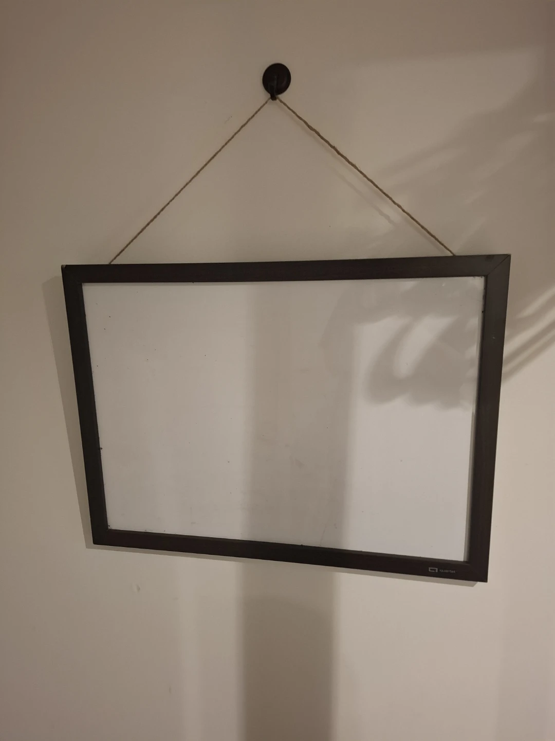 Quartet dry erase whiteboard with markers and eraser
