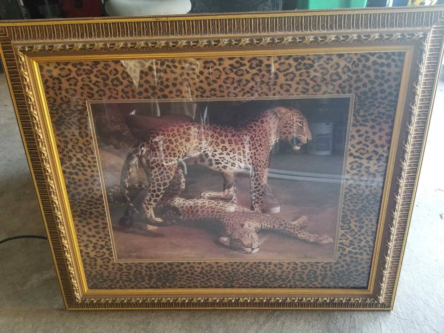 Leopard Framed Art