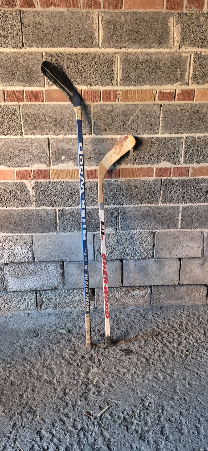 Two Sher-Wood Hockey Sticks - photo 3