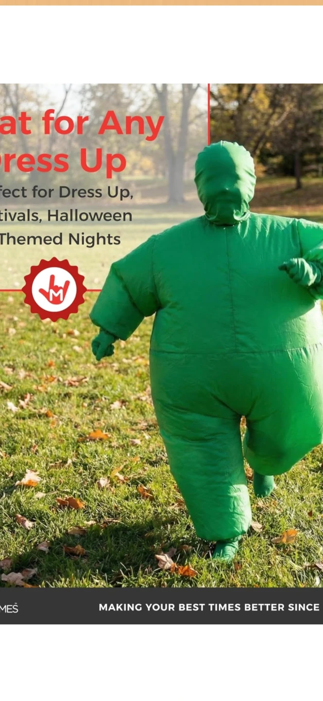 MorphCostumes Green Mega Morph Inflatable Costume - photo 2