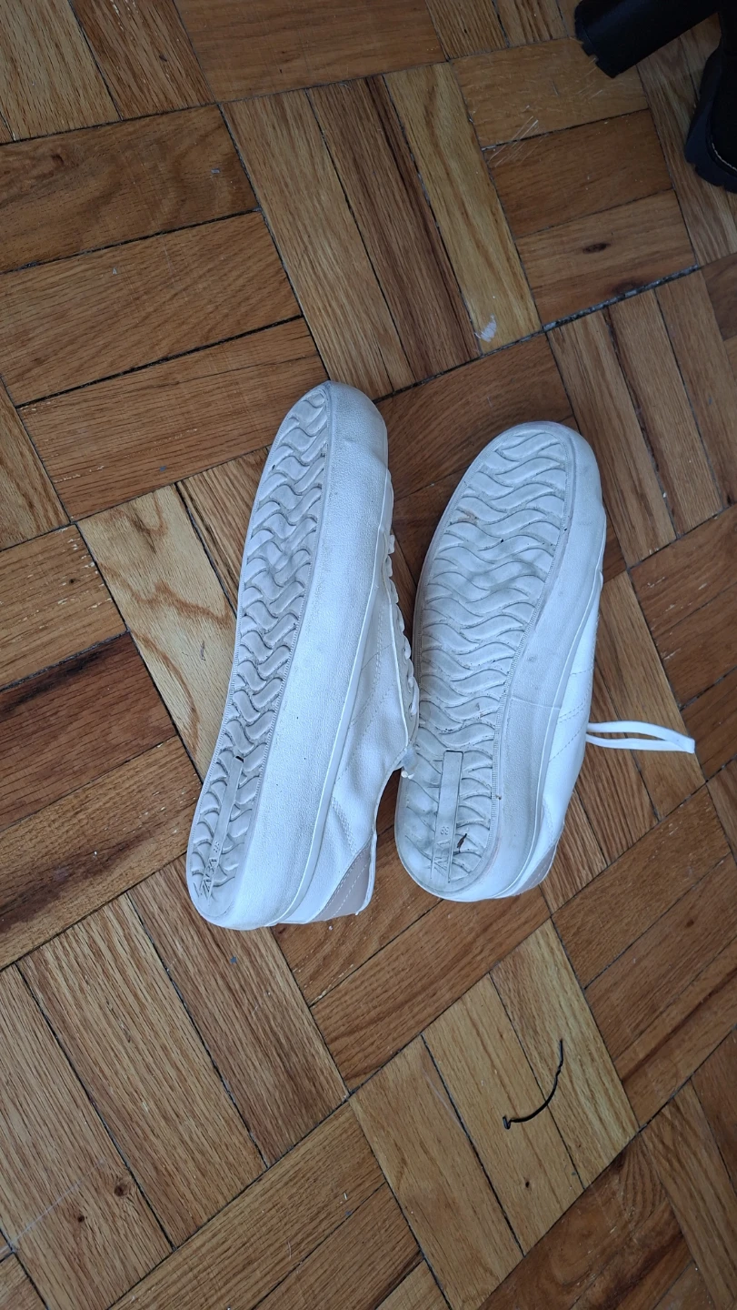 Zara White Sneakers 39 /8.5 - photo 5