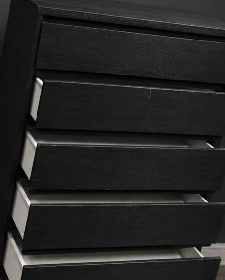 Dark Brown 5-Drawer Dresser - photo 5