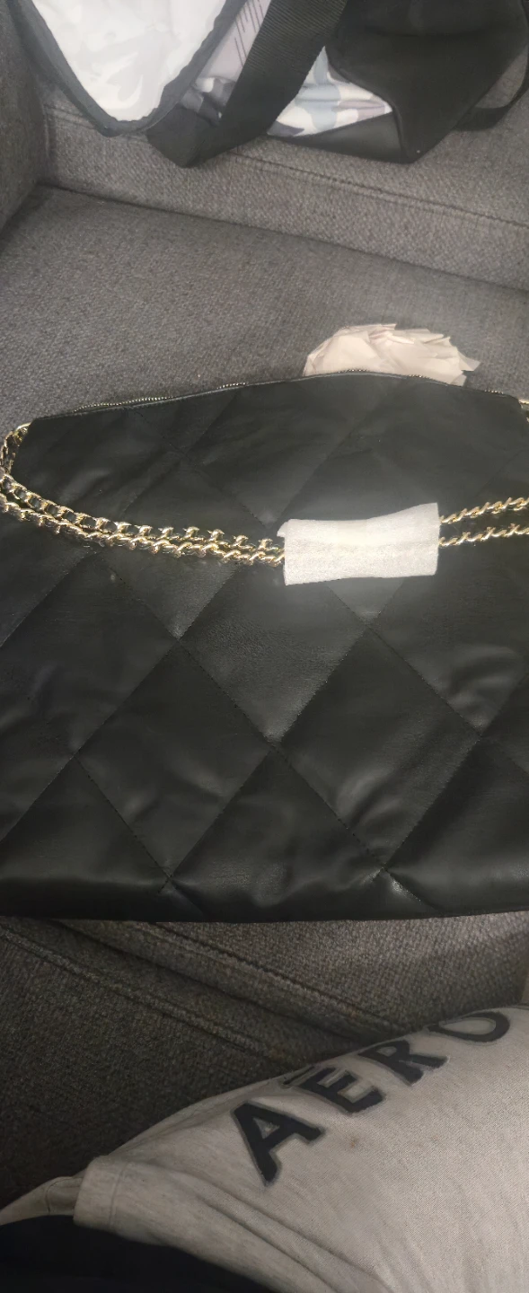 JustFab Quilted Black Handbag - photo 3