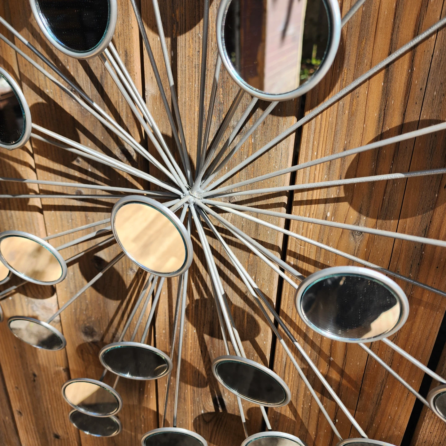 Sunburst Multi-Mirror Wall Art - photo 3