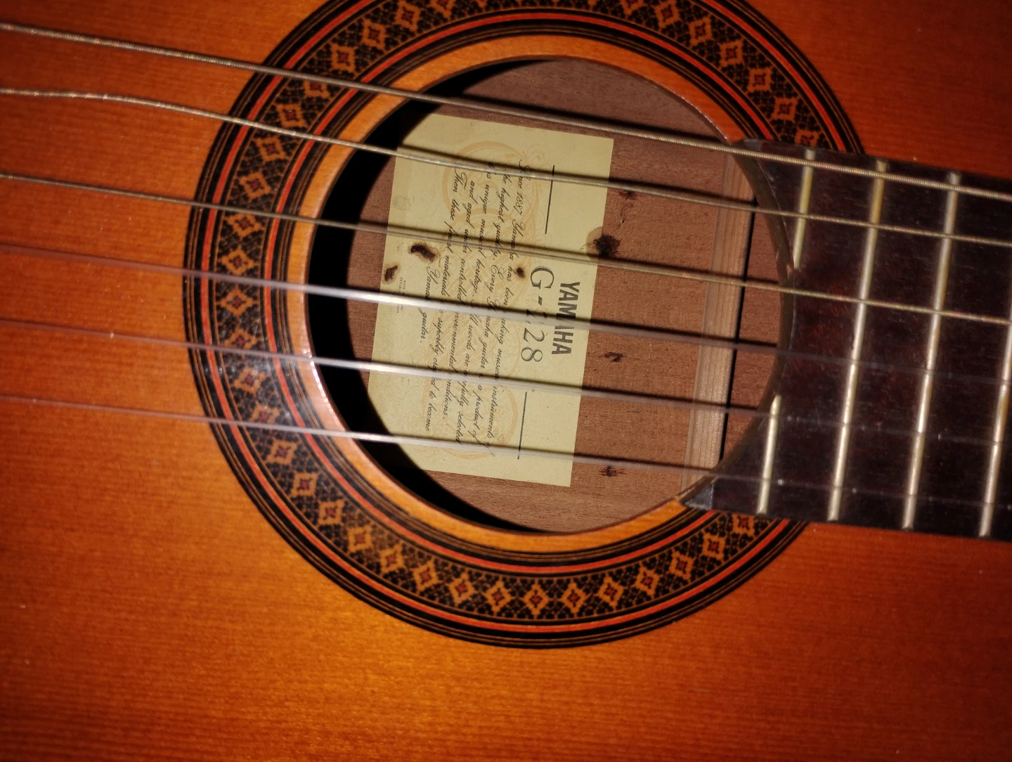Yamaha G-228 Classical Guitar with Hard Case - photo 5
