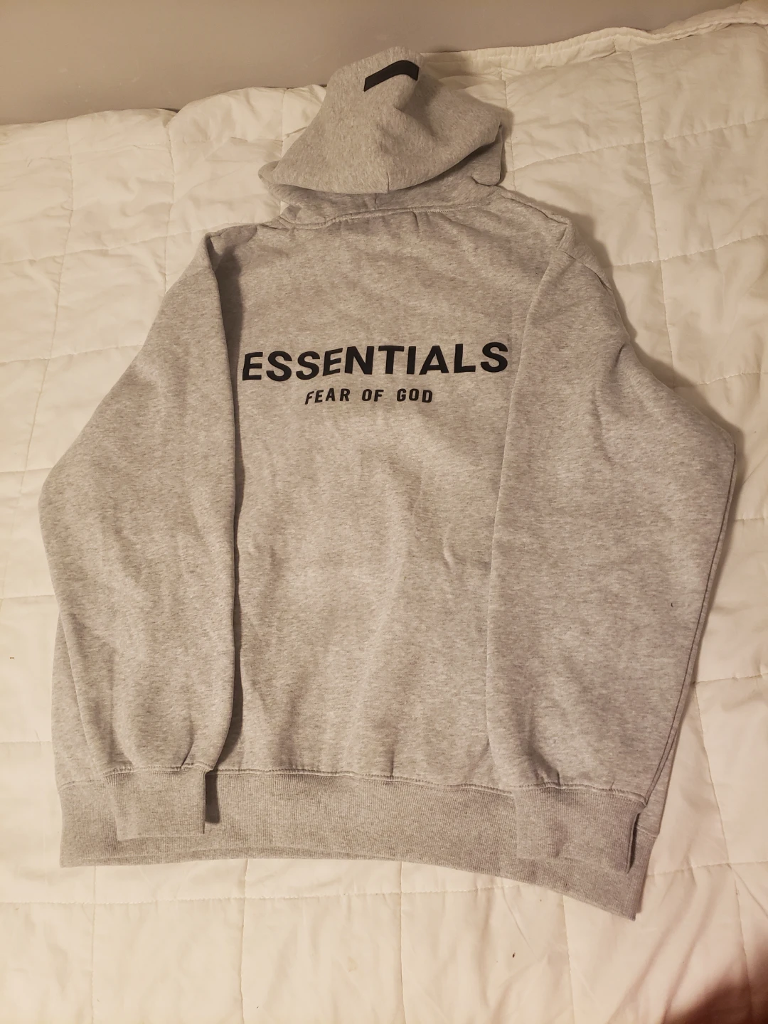 Essentials Fear of God Hoodie - Grey - Medium - photo 2