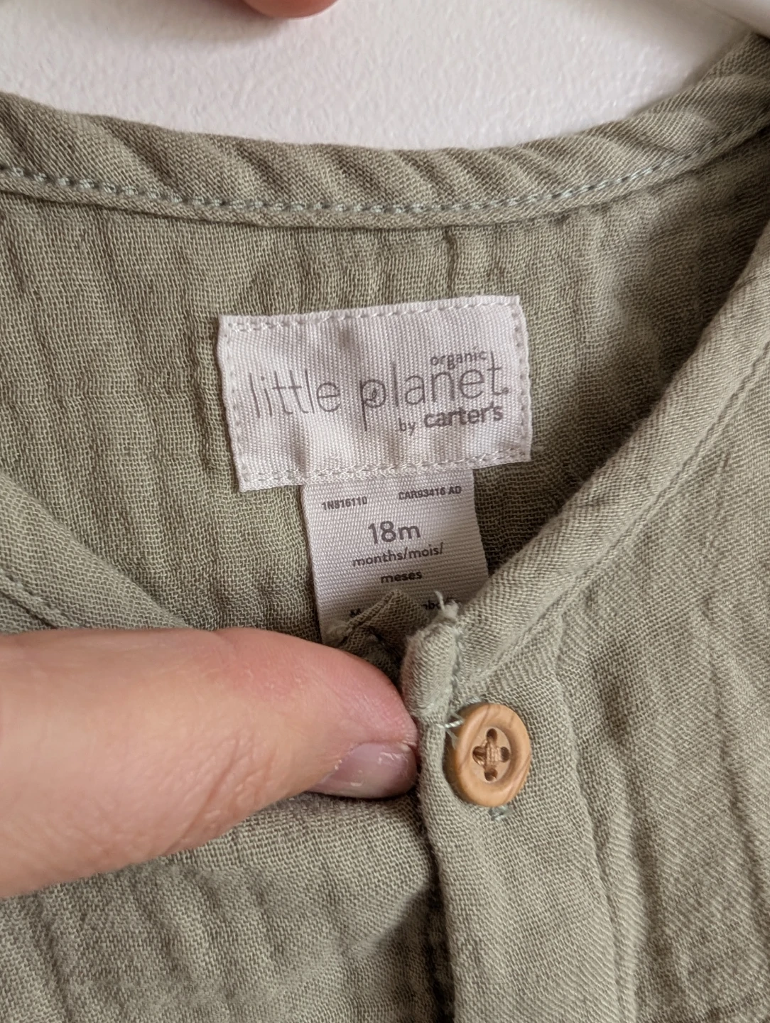 Little Planet Organic Romper 18m - photo 2
