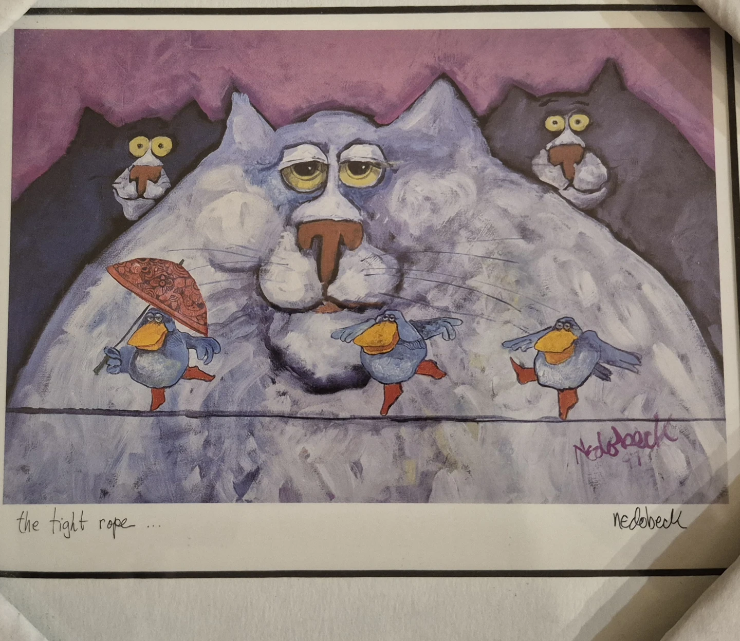 Nedobeck The Tight Rope Framed Art (Skokie) - photo 2