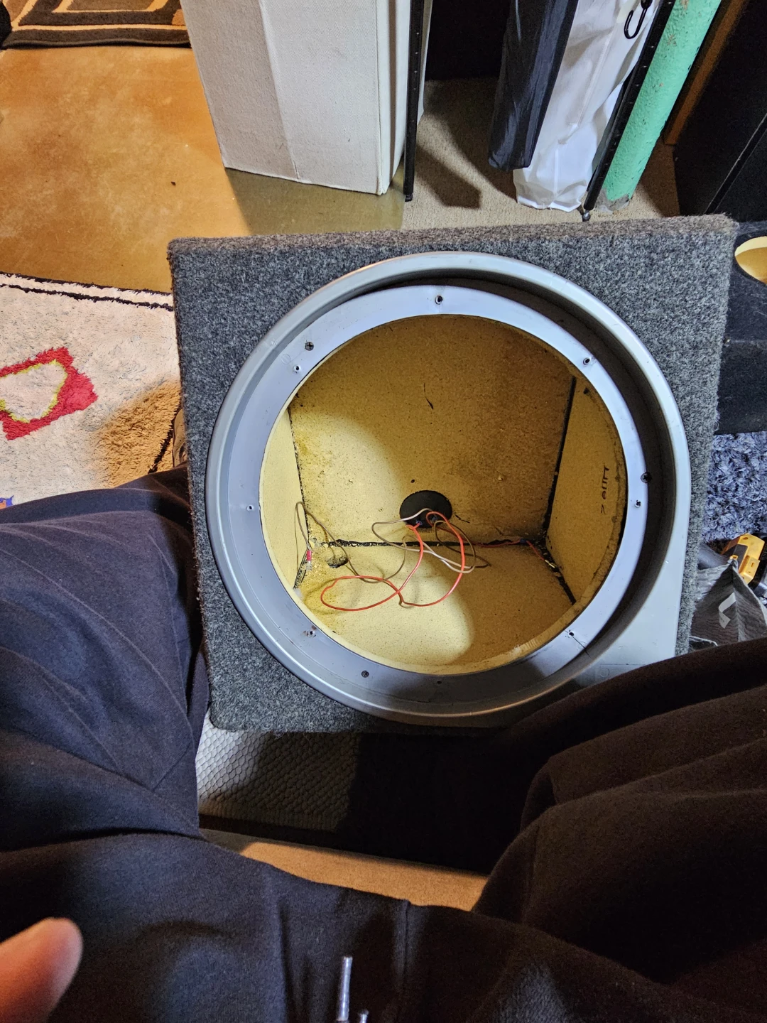 12" Empty Car Subwoofer Enclosure