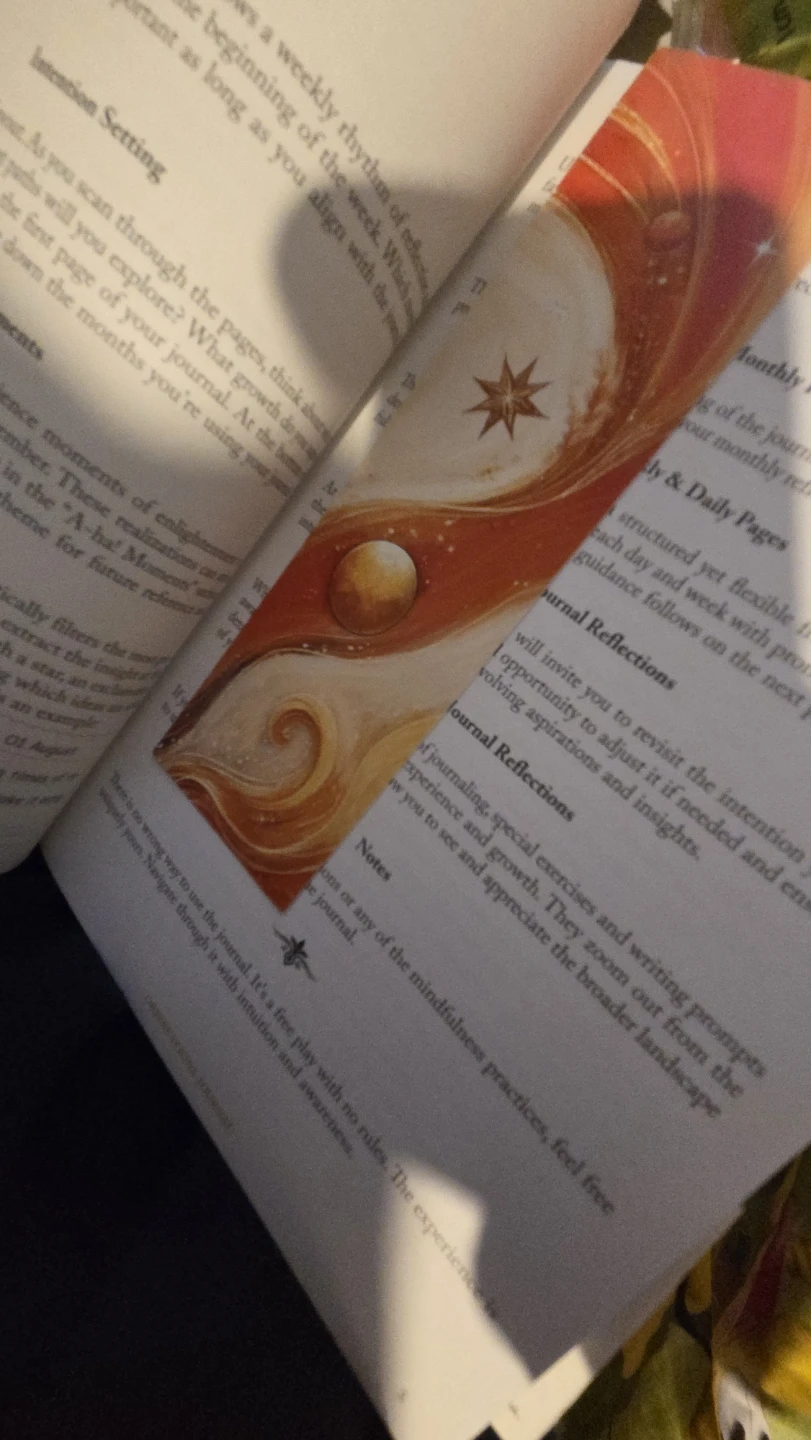 Find Your Own Magic Orange Daily Gratitude Journal - photo 2