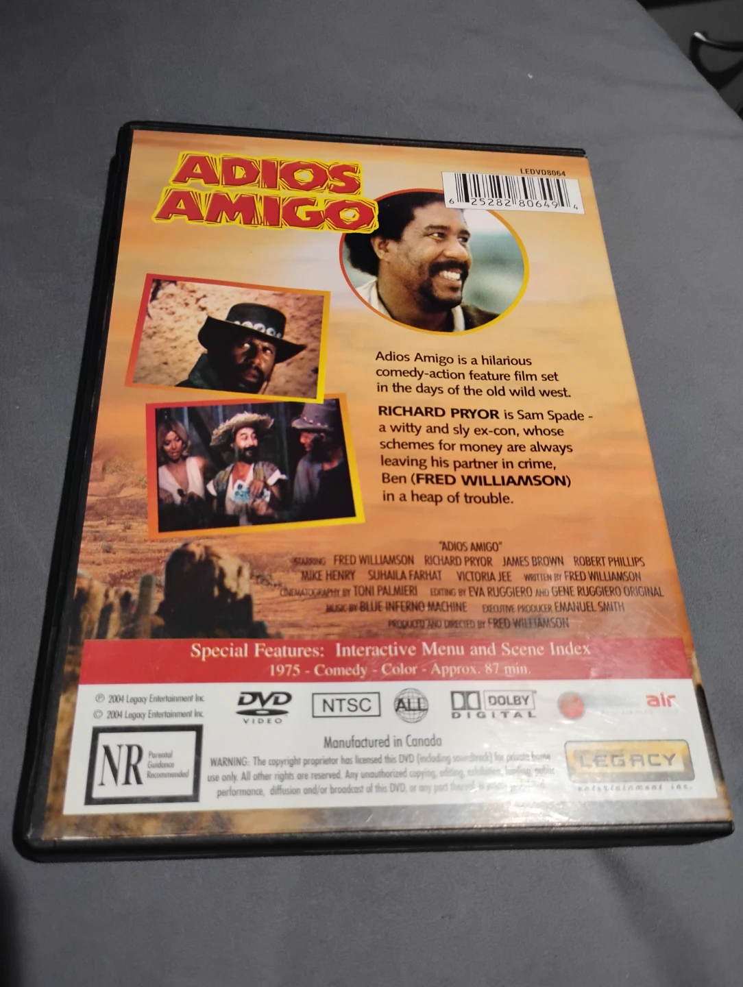 Adios Amigo DVD - photo 2