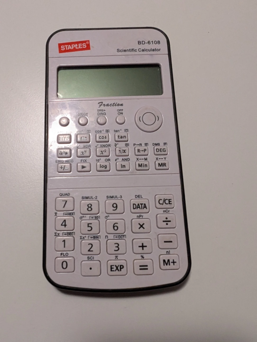 Staples BD-6108 Scientific Calculator - photo 3