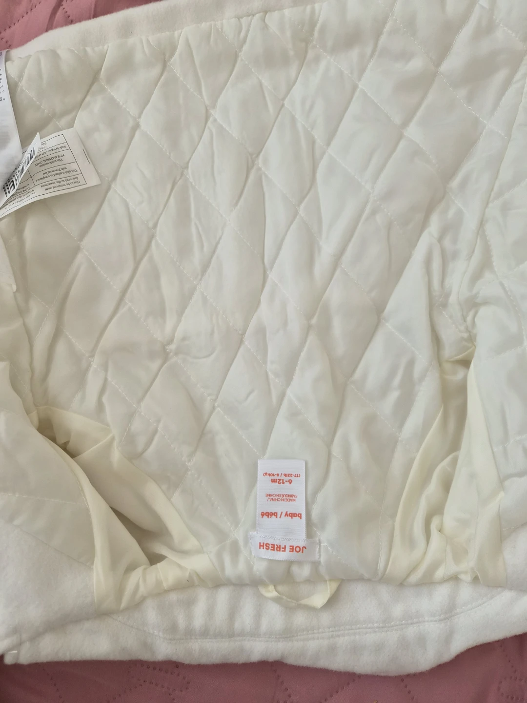 Joe Fresh White Baby Coat 6-12M - photo 4