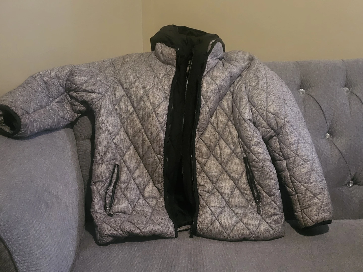 Jessica Quilted Hooded Jacket
