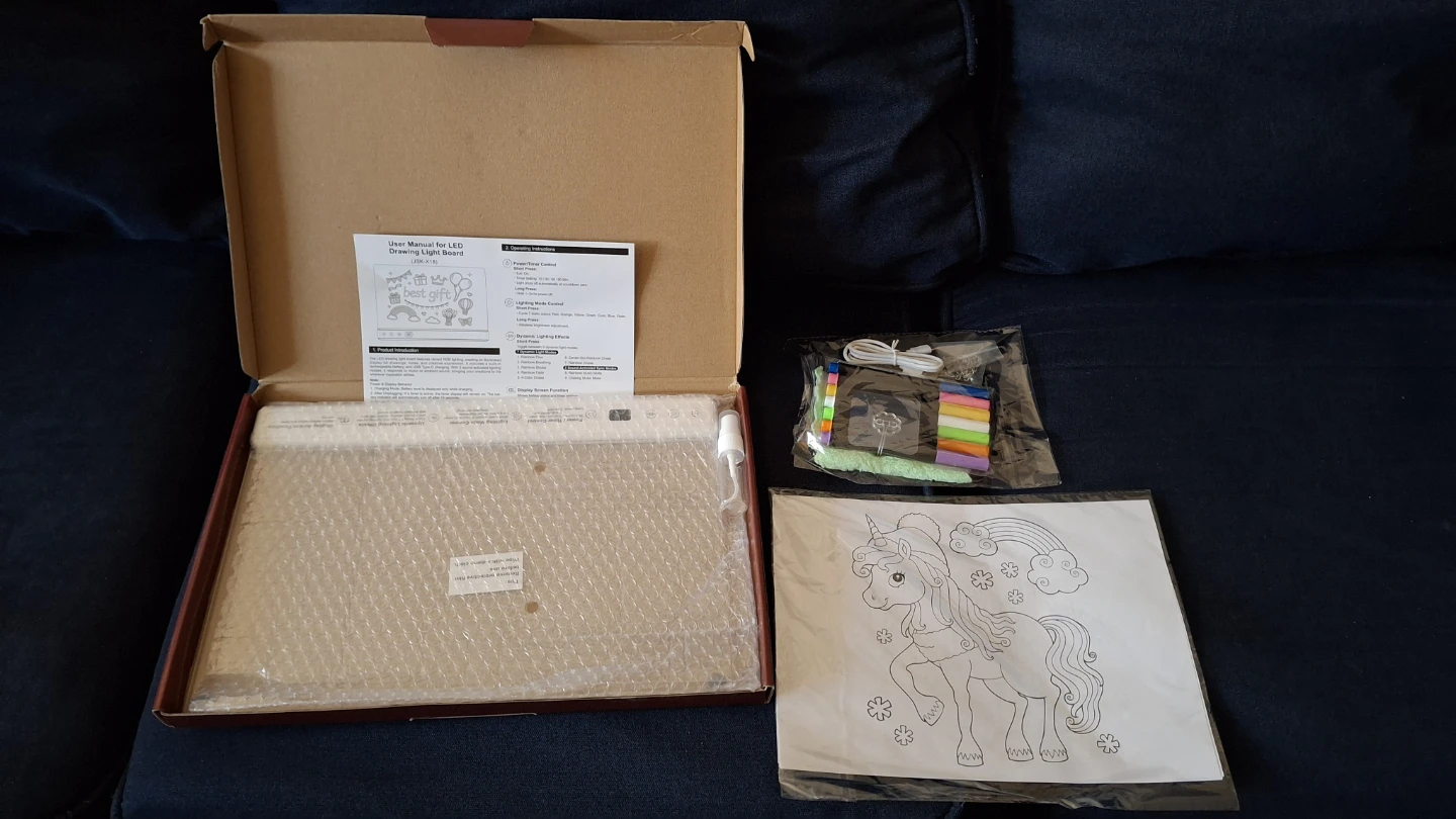 NEW Rechargeable LED Drawing Board - photo 2