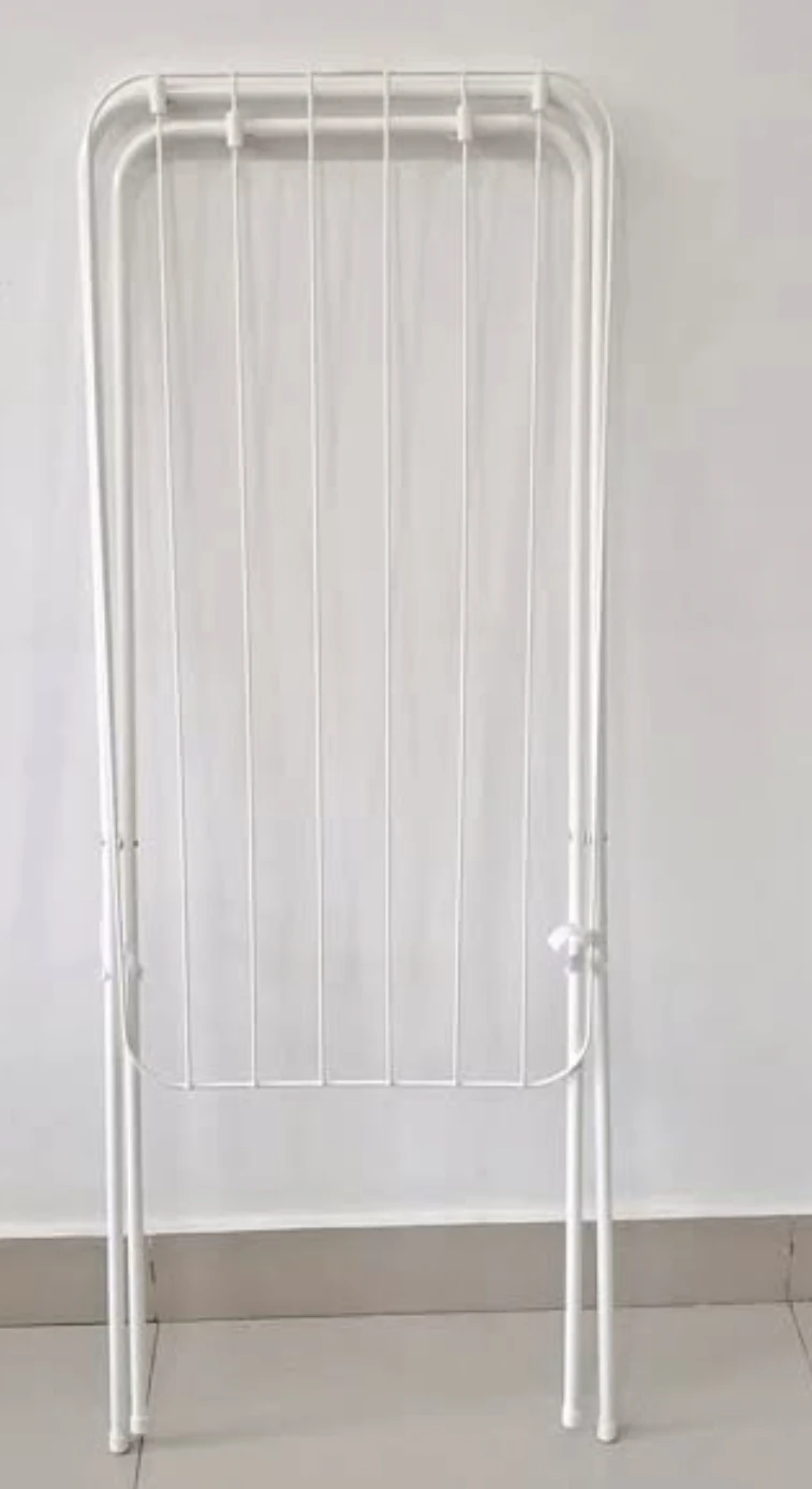 White Foldable Clothes Drying Rack