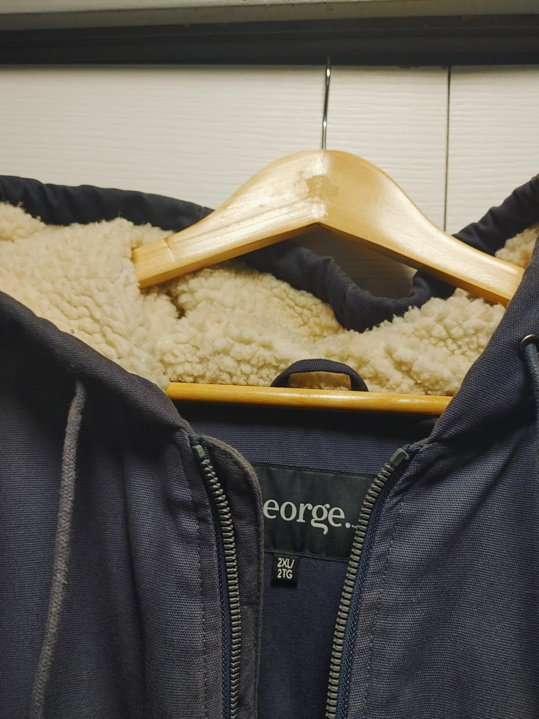 George Sherpa-Lined Zip-Up Hoodie 2XL - photo 3