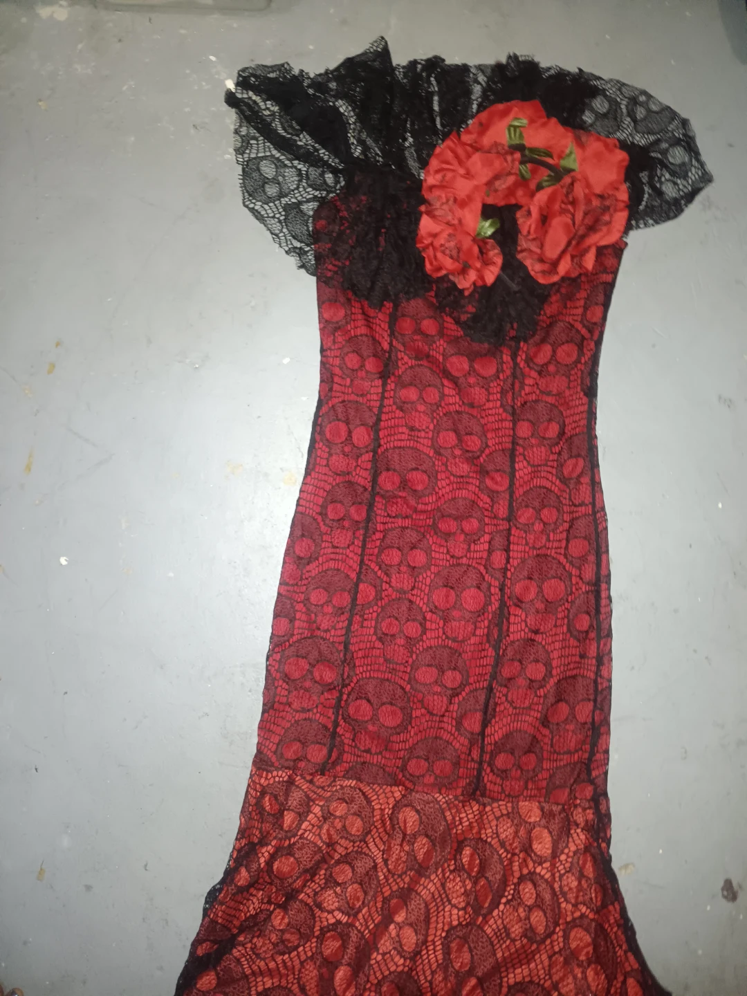Spirit Halloween La Catrina Costume Small - photo 2