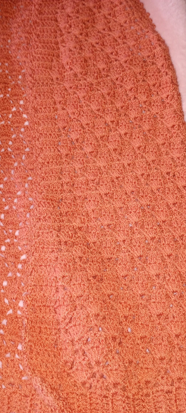 Crochet Shrug in Burnt Orange - photo 5