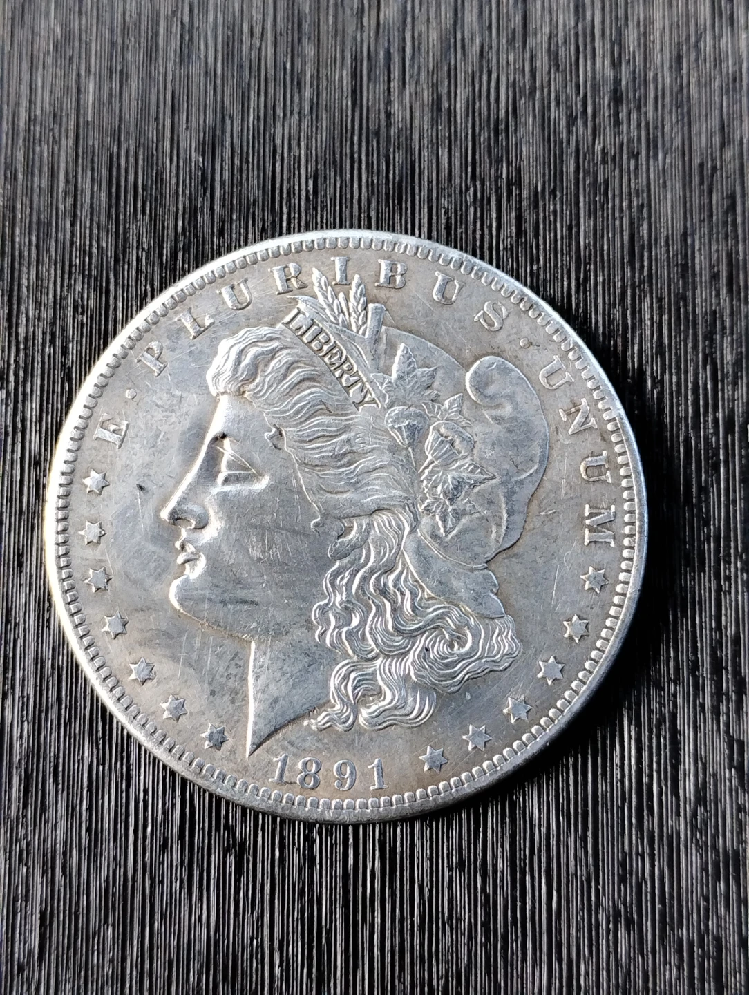 1891 O Morgan Silver Dollar