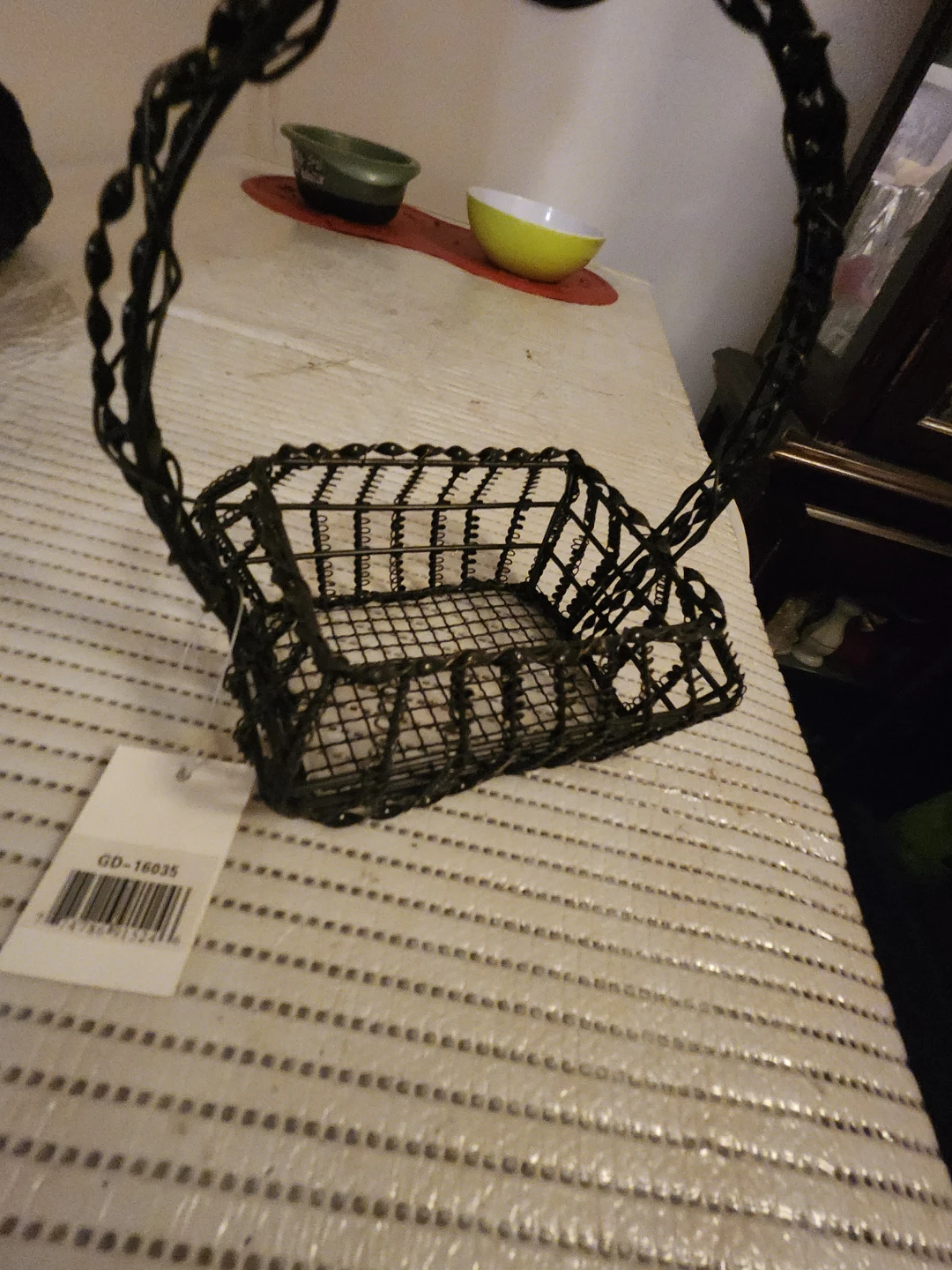 Small Decorative Wire Basket