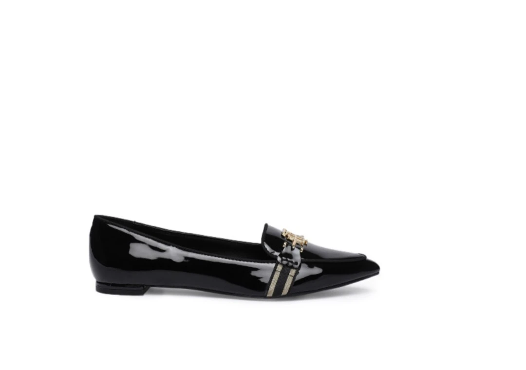 Tommy Hilfiger Patent Loafers - Black - photo 2