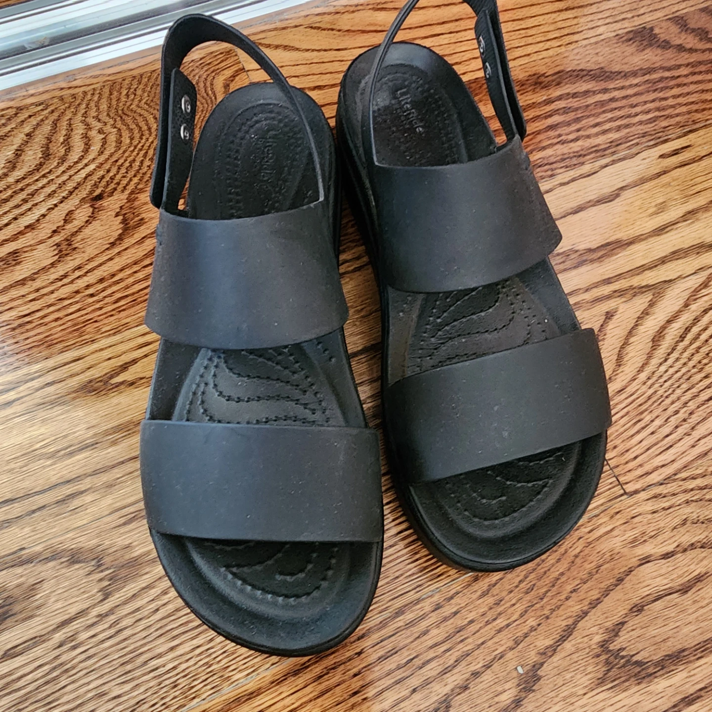 Crocs LiteRide Sandals Black