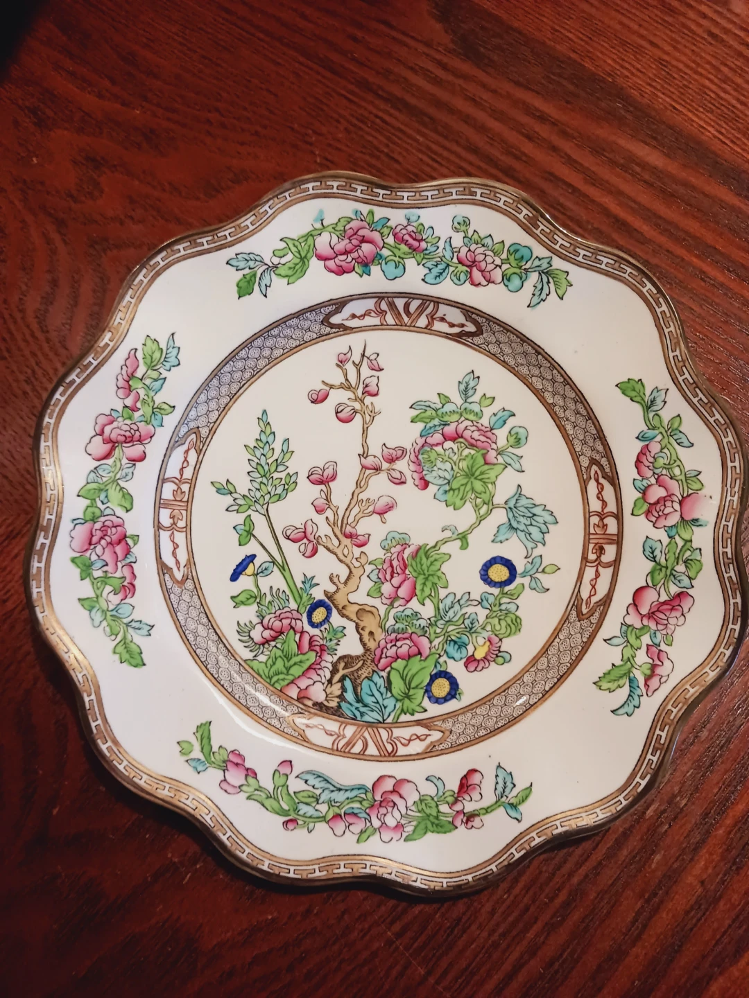 Collectible Coalport England Decorative Floral Plate