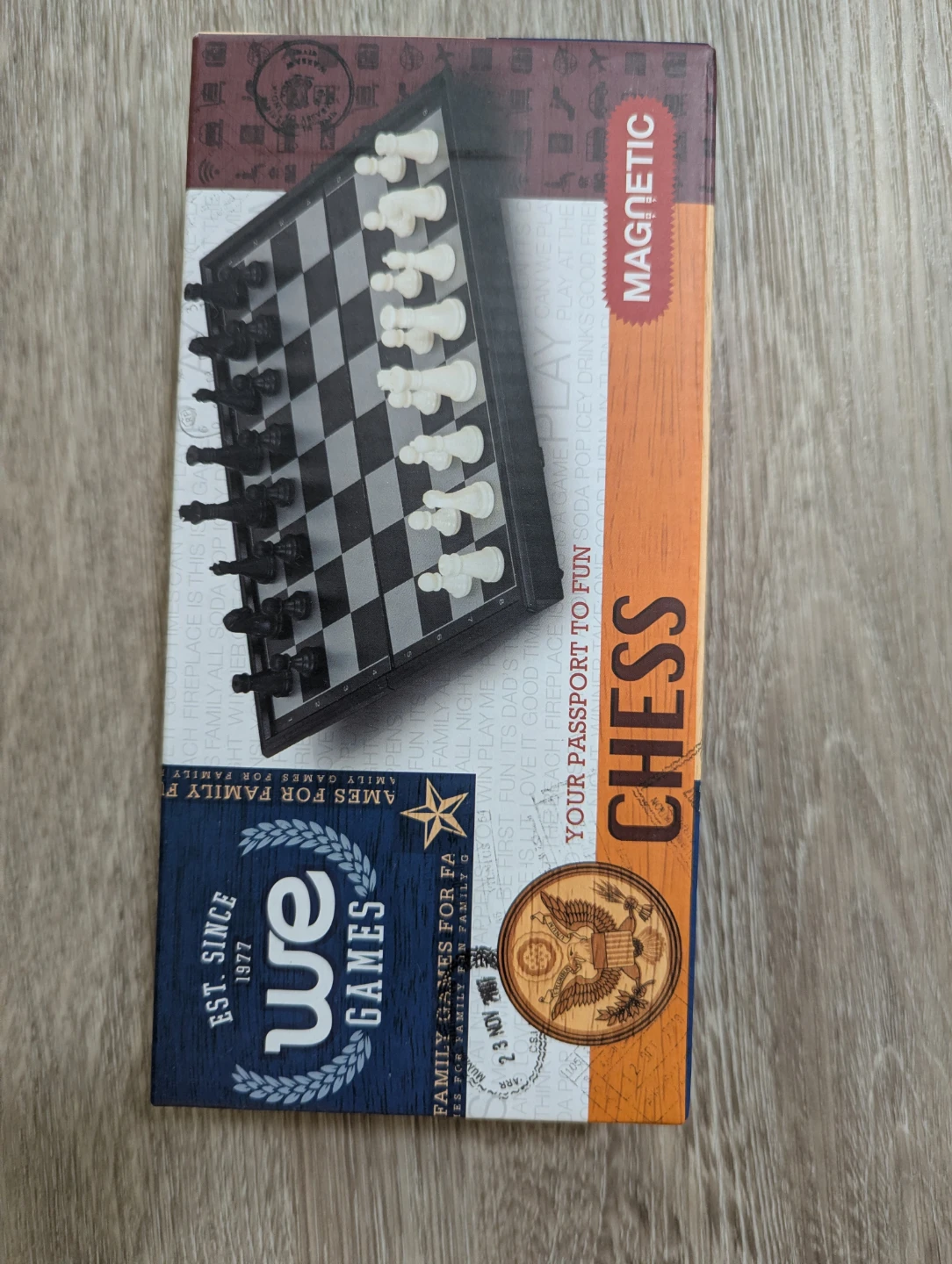 We Games Magnetic Chess Set