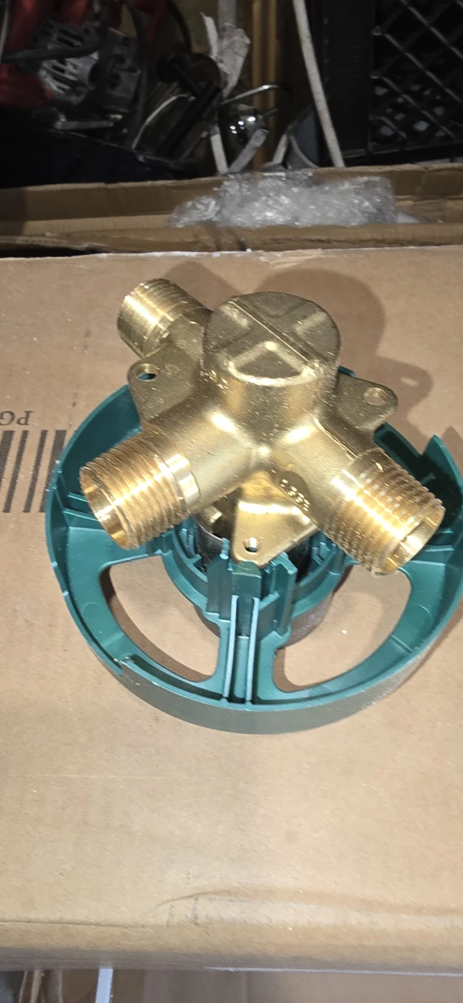Brass Plumbing Valve Rough-In