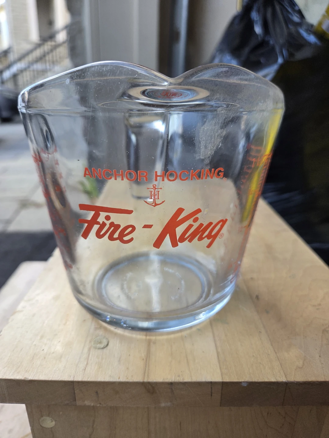 Anchor Hocking Fire-King 1000ml Glass Measuring Cup - photo 2