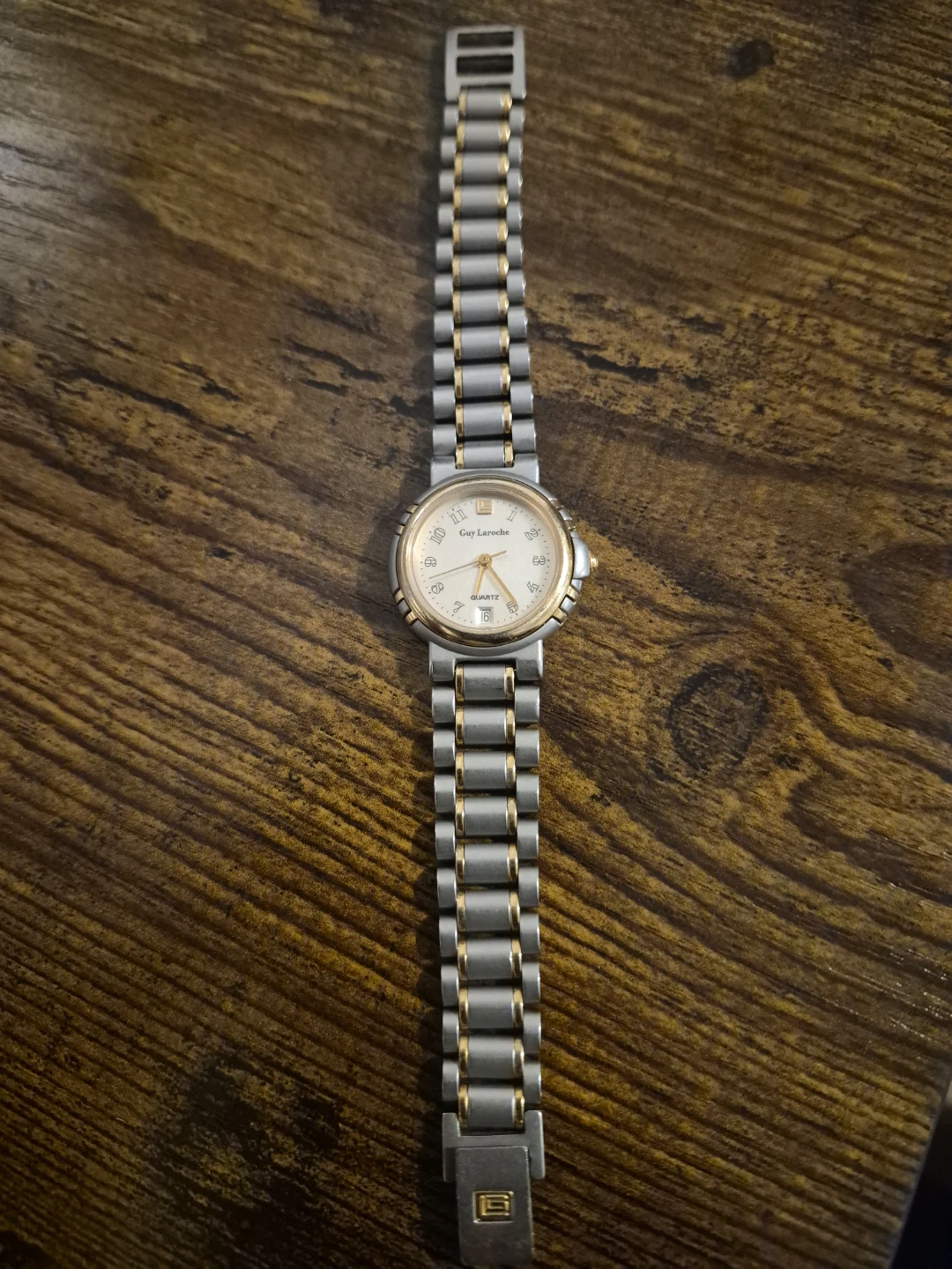 Guy Laroche Quartz Two-Tone Watch - photo 5