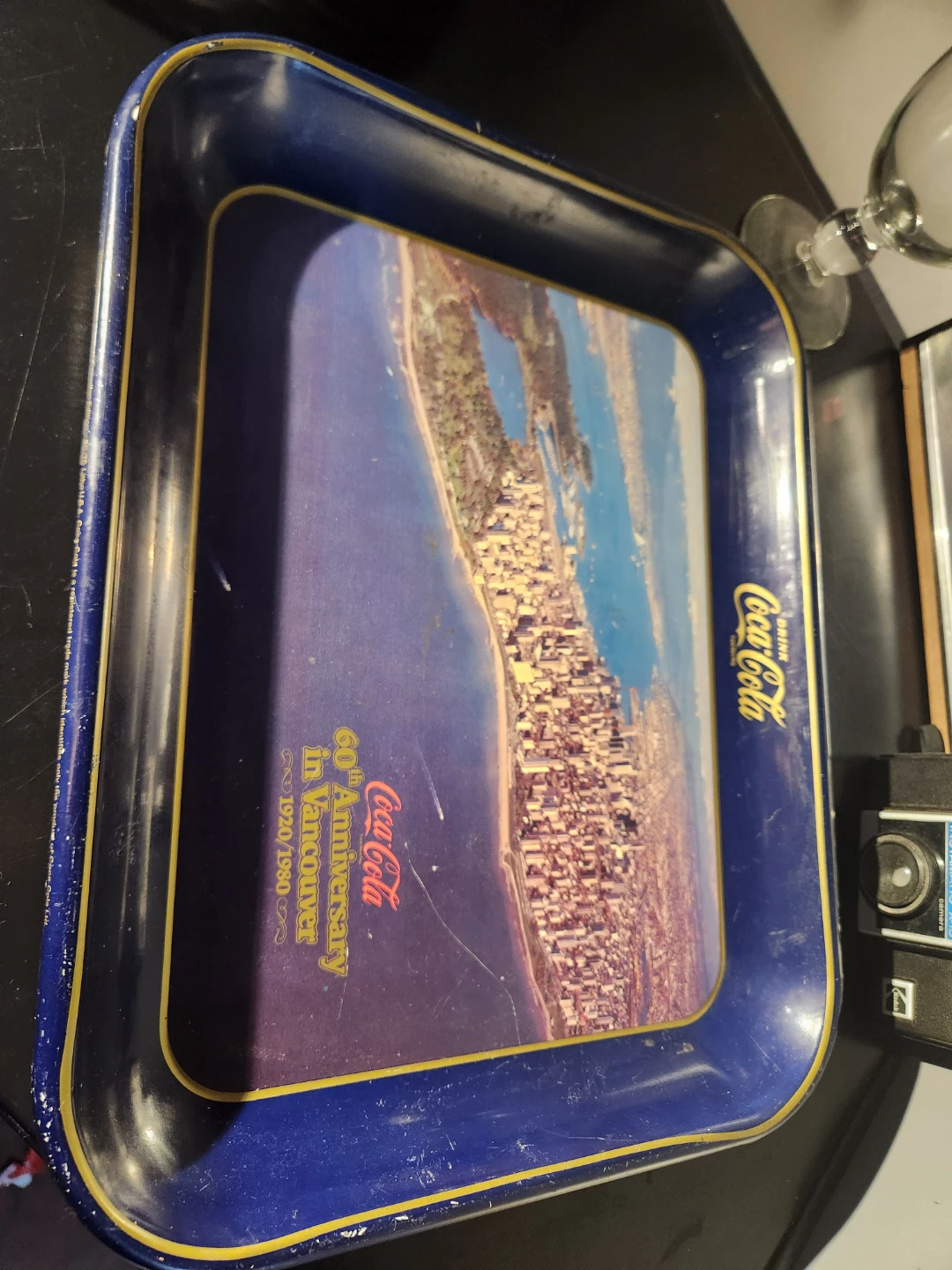 Vintage Coca-Cola 60th Anniversary Vancouver Tray