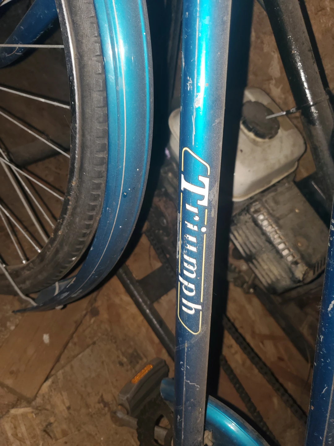 Vintage Triumph Bicycle
