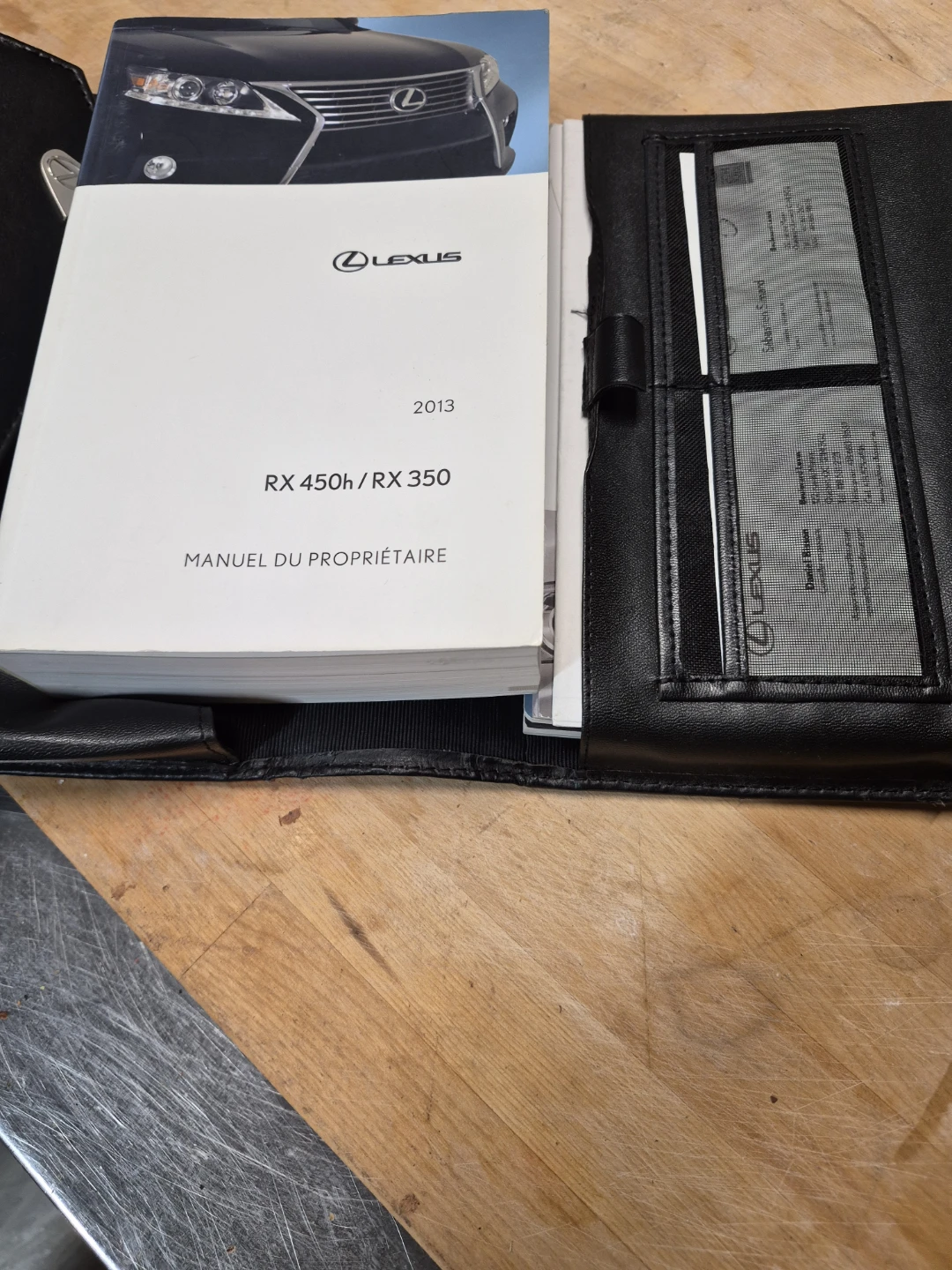 2013 Lexus RX 450h/RX 350 Owner Manual and Cargo Cover - photo 3