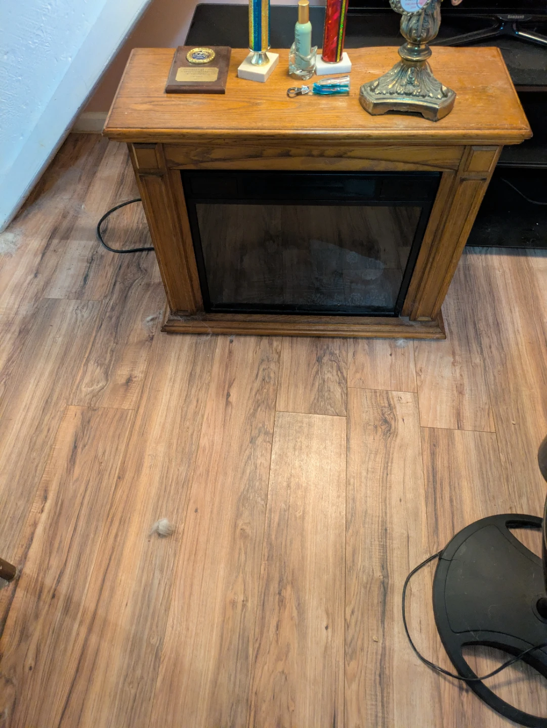 Electric Fireplace Console