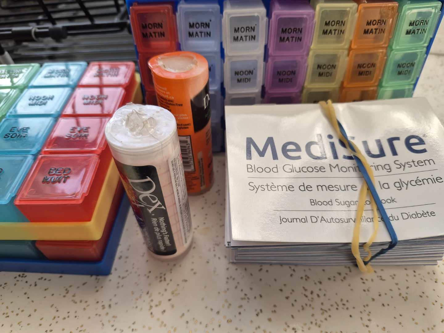 Weekly Pill Organizer and Medisure Log Book - photo 2